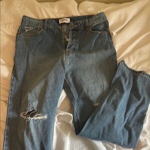 Blue RSQ straight leg jeans
